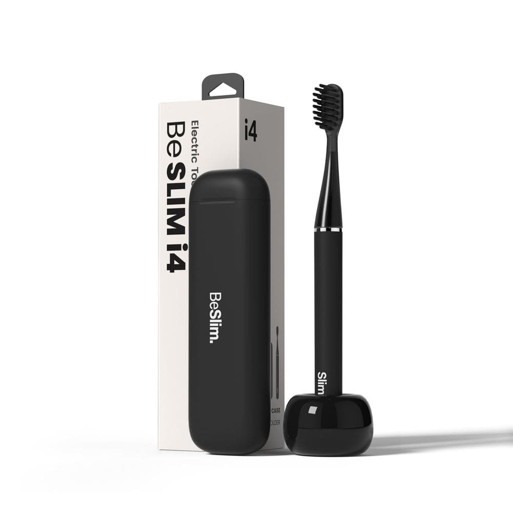 Escova de dentes elétrica MIPOW i4 Sonic Recarregável IPX7 Preta