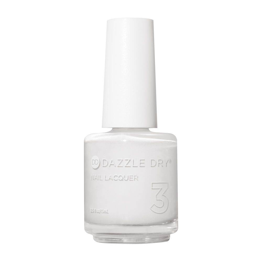Verniz para unhas Dazzle Dry White Lightning 15mL