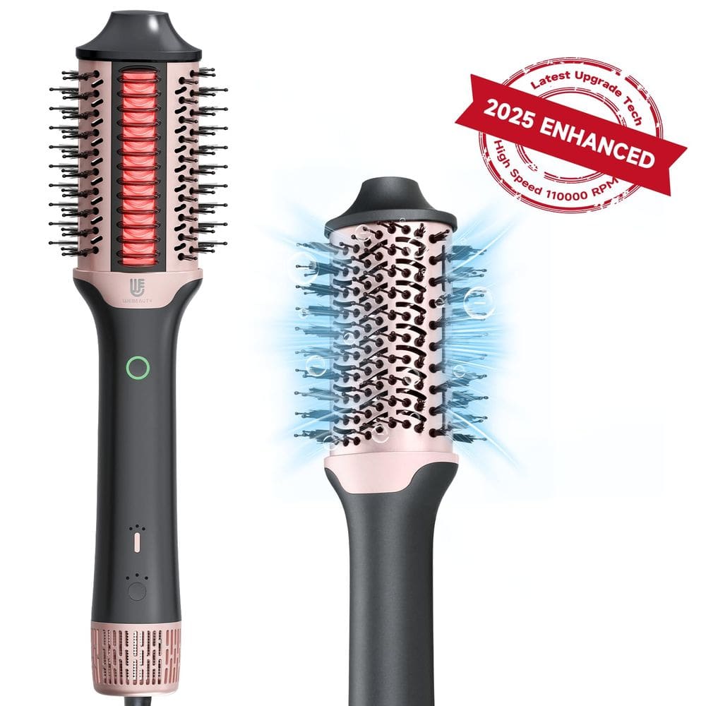 Escova de secador de cabelo e alisador de cabelo Webeauty 2 em 1 de alta velocidade