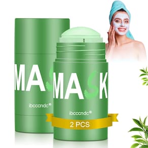 Máscara facial Lisara Green Tea Deep Clean Deep Clean, 2 unidades