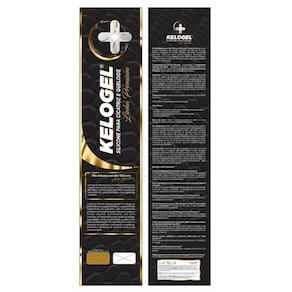 Placa De Silicone 70Cmx3Cm Esp.1.8Mm Linha Premium Kelogel