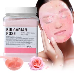 Máscara de gelatina Angeland para tratamentos faciais com rosa búlgara 680ml