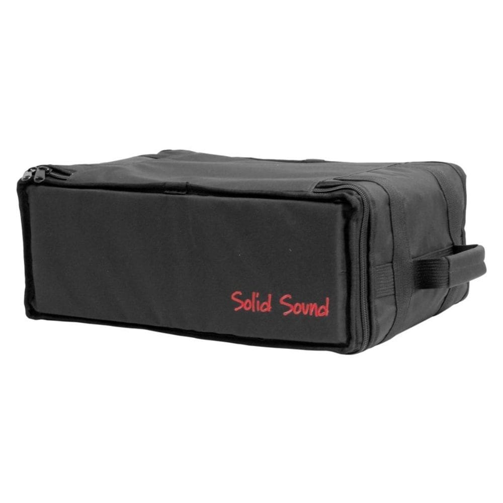Rack para Áudio 4u com Case Solid Sound