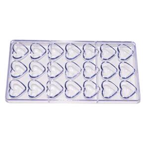 Forma Plástica Prime Chef - 21 Cavidades - 3,5 x 3,0 cm - Resistente