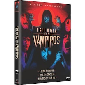 Dvd Trilogia Dos Vampiros  3 Dvds  - Embalagem Digipak