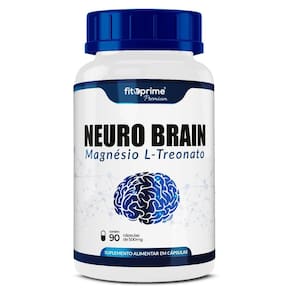 Magnésio L-Treonato Puro Neuro Brain 90Cps - Fitoprime