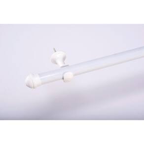 Varão Simples para Cortina de 3 Metros 28mm Kit Completo