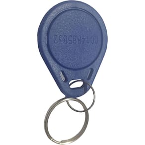 Chaveiro Mini Tag 125KHz Azul 100 unid. Waterproof