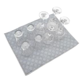 Kit 2 Tapetes Secar Louça E Copos Alto Poder De Absorção