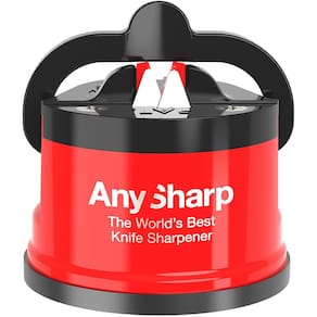 Afiador Vermelho Anysharp - Facas Retas e Serrilhadas
