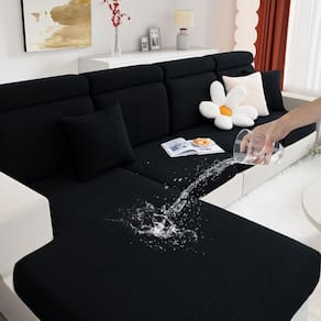 Capas de almofada Hyha Waterproof Chaise Couch Sofá secional