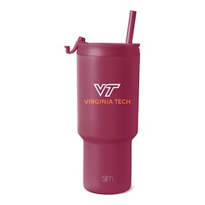 Copo Simple Modern Virginia Hokies 900 ml em aço inoxidável