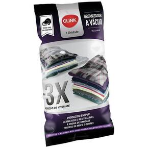 Saco Organizador A Vácuo 70X110 Cm A Prova De Umidade E Mofo