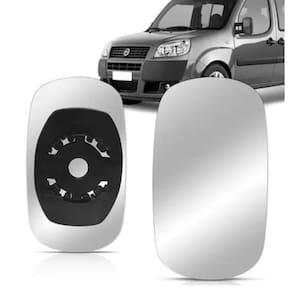 Retrovisor Blawer Doblo Lente com Base Esquerda