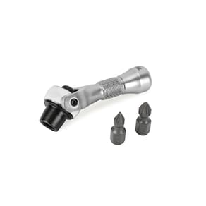 Driver de brocas com catraca Titan 11331, unidade de 1/4", 90 dentes