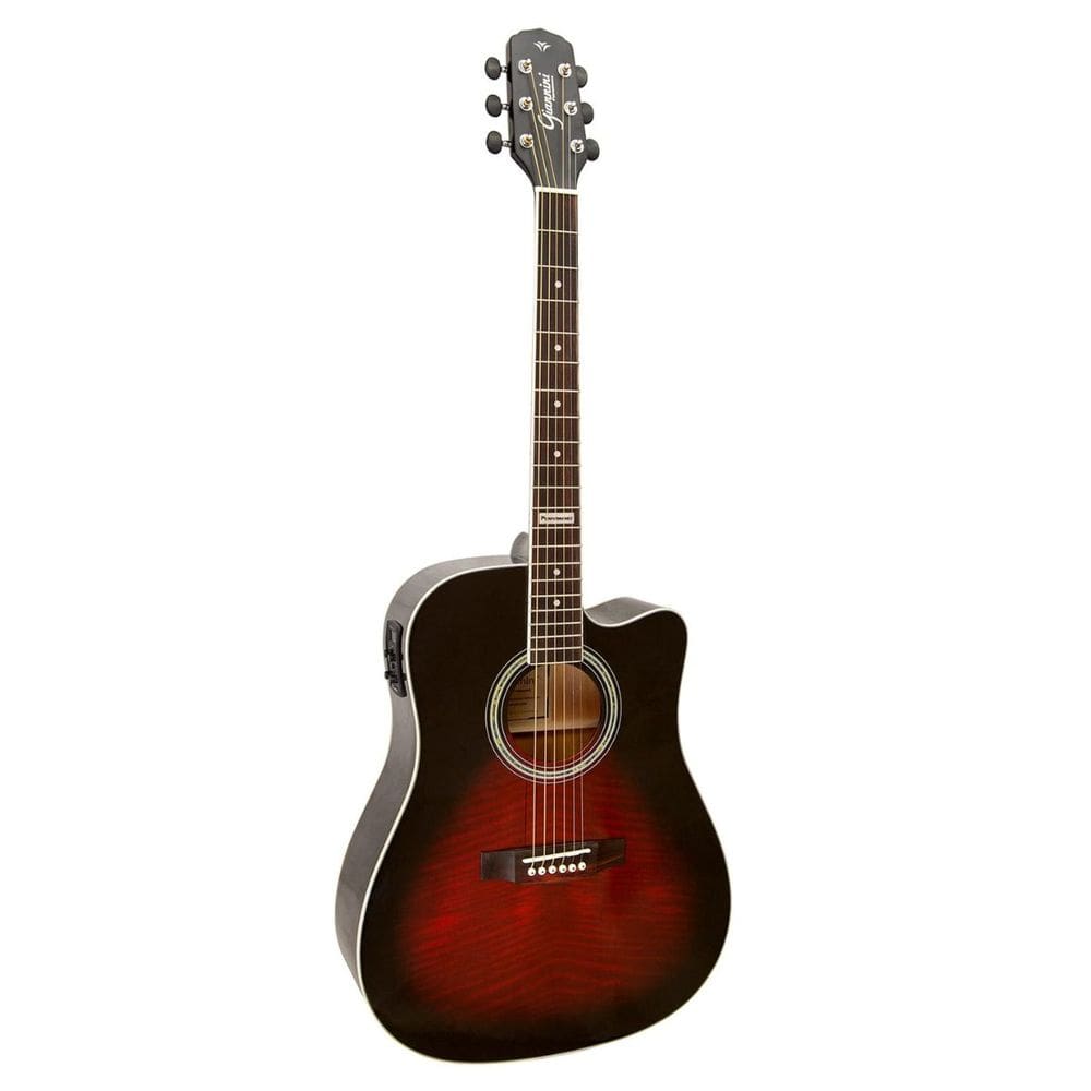 Violão Eletroacústico Giannini Performance GF-1D CEQ Folk Cutway