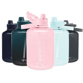 Garrafa de água Simple Modern Summit Half Gallon 1,9 L Blush