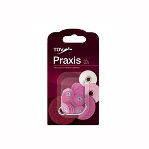 Disco De Lixa Resina 1/2 Granulação Grossa Praxis 30 Un Tdv