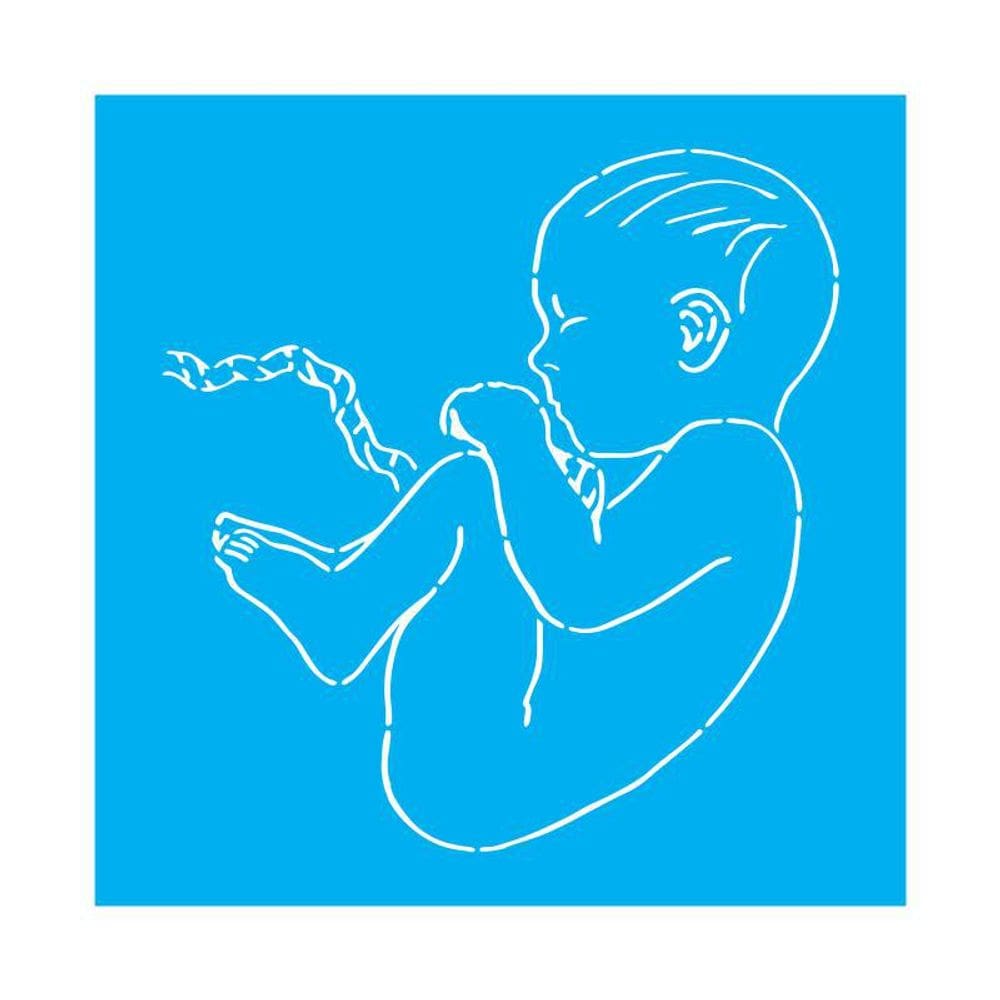 Stencil Tamako Gestacional - 30X30Cm - Ref 9960