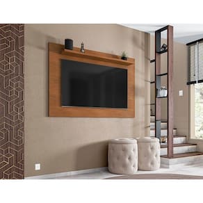 Painel Para Tv Safira 1.35 Cedro - Casa D Móveis
