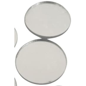 Kit 50 Peças Base Espelhada Redonda Artesanato Biscuit 2Cm