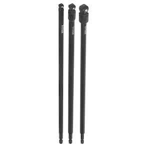 Conjunto de adaptadores de soquete Titan Tools 49012 12" Impact Wobble