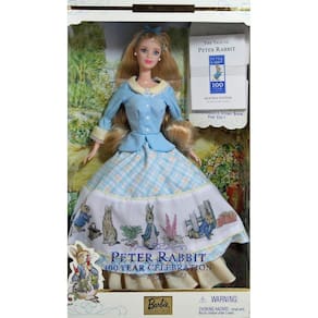 Edição de colecionador: 100º aniversário da Barbie Peter Rabbit