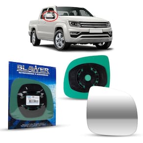 Lente Retrovisor Com Base Amarok 09-18 Lado Direito