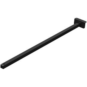 Suporte Refletor Fachada Banner Braço 70 Cm - Preto