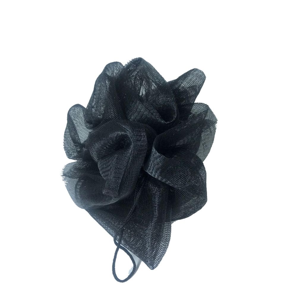 Esponja Nylon Preta Higiene Pessoal 13cm