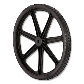 Roda de reposição para carrinho de rodas grande comercial Rubbermaid