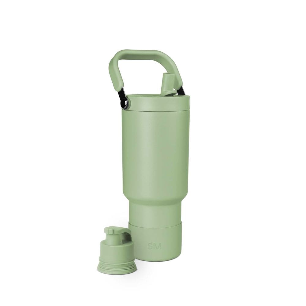 Garrafa de água Simple Modern Trek Pivot 900 ml em aço inoxidável