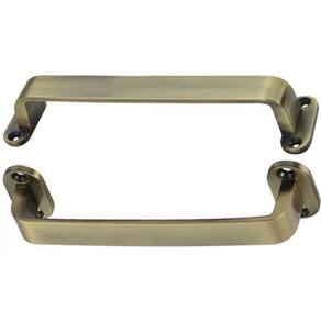 Puxador Duplo Milano 148mm Bronze Antigo Porta - Rústico
