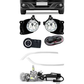Farol Milha Prisma Onix 2013-2015 LED 6000K Waterproof