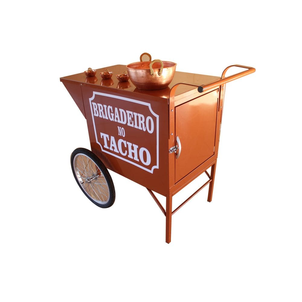 Carrinho Brigadeiro No Tacho Retrô Mod 4004