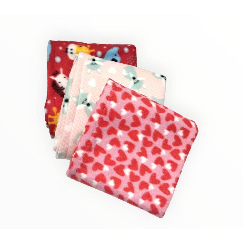 Kit Manta Para Pets Soft 3 Peças
