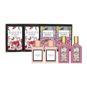 Mini conjunto de presentes de perfume Gucci Variety para mulheres de 4 peças