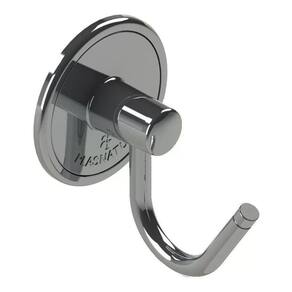 Cabide Adesivo Plasnature Cromo - Suporta 1 Kg - 20x7x13 cm
