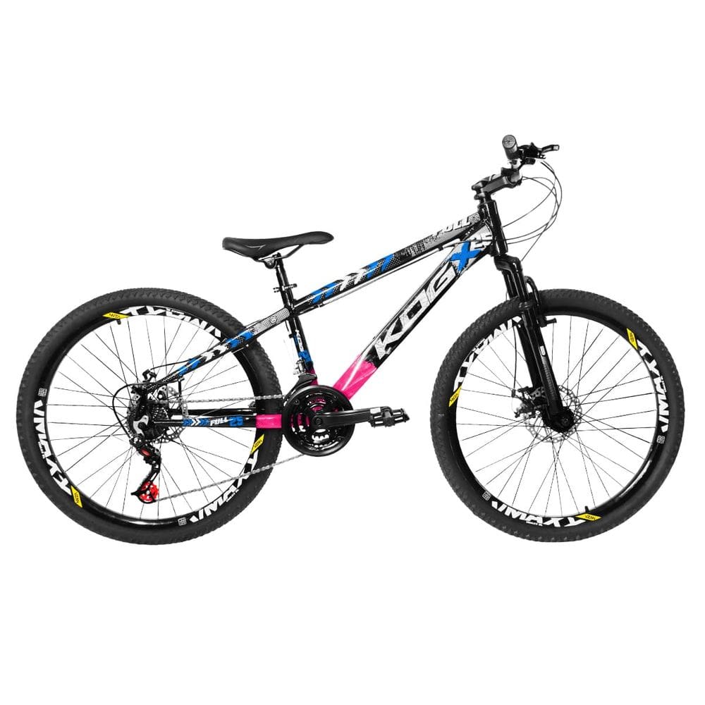 Bicicleta Aro 26 KOG Freeride Estilo VikingX 2x9 18v Vmaxx F. Hidráulico e K7