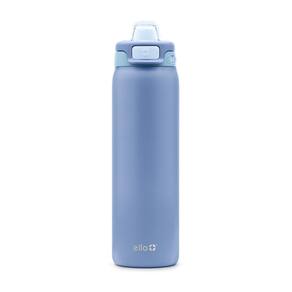 Garrafa de água Ello Pop & Fill 650 ml em aço inoxidável Raincloud