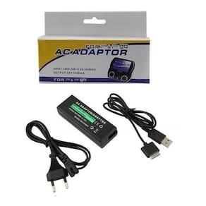 Fonte Carregador Bivolt 100-240V +Cabo Usb Para Psp Go N1000