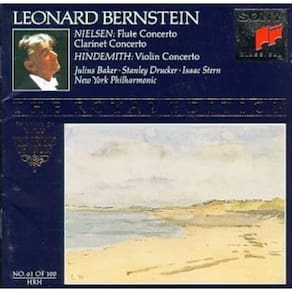 CD: Concerto para flauta Nielsen, concerto para clarinete, violino Hindemith