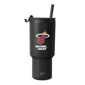 Copo Simple Modern oficialmente licenciado para NBA Miami Heat 900 ml