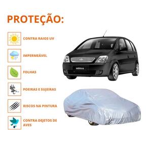 Capa Cobrir Carro Meriva Com Qualidade Proteção Impermeável