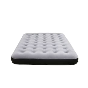 Colchão Inflável Casal Nautika Fit - Cinza | 1,87m x 1,32m