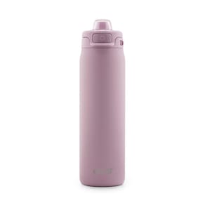 Garrafa de água Ello Pop & Fill 650 ml de aço inoxidável malva