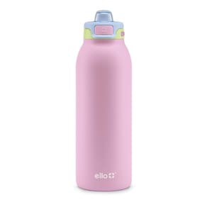 Garrafa de água Ello Pop & Fill 1,2 L em aço inoxidável Rosy Skyline