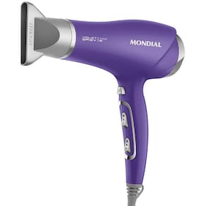 Secador de Cabelos Mondial 2000W Tourmaline Ion Luxx Ellegance Lilas 127V
