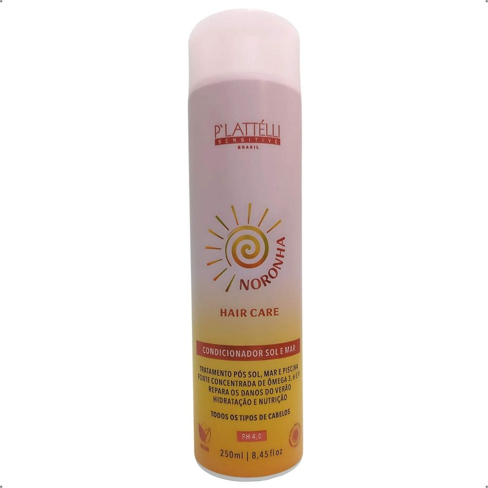Condicionador Sol e Mar Plattelli Noronha Hair Care 250ml