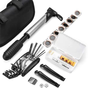 Kit Ferramenta Bicicleta Bolsa Chaves Bike Remendo Reparo